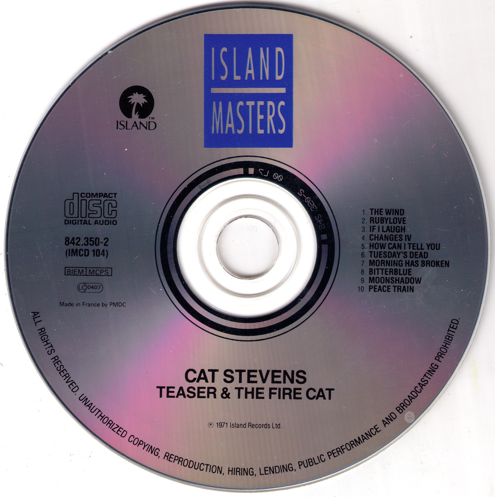 Cat Stevens  Teaser And The Firecat : CD  uk
